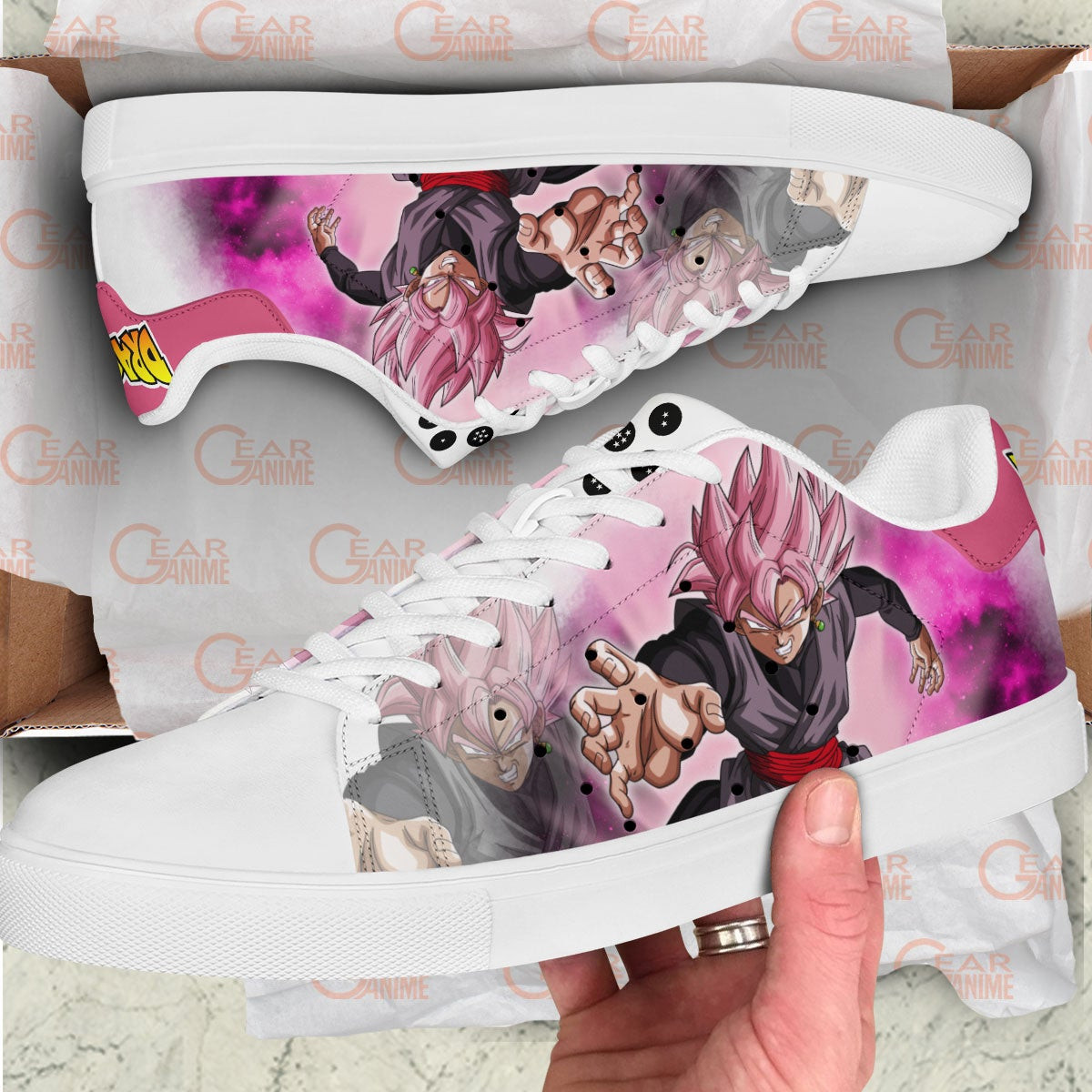 Dragon Ball Goku Black Rose Skate Sneakers