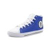 vegeta dragon ball z classic high top canvas shoes btibl - Dragon Ball Shoes