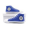 vegeta dragon ball z classic high top canvas shoes gd8q5 - Dragon Ball Shoes