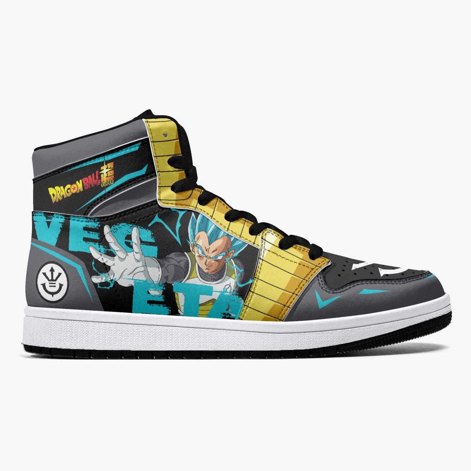 vegeta super saiyan blue dragon ball z j force shoes - Dragon Ball Shoes
