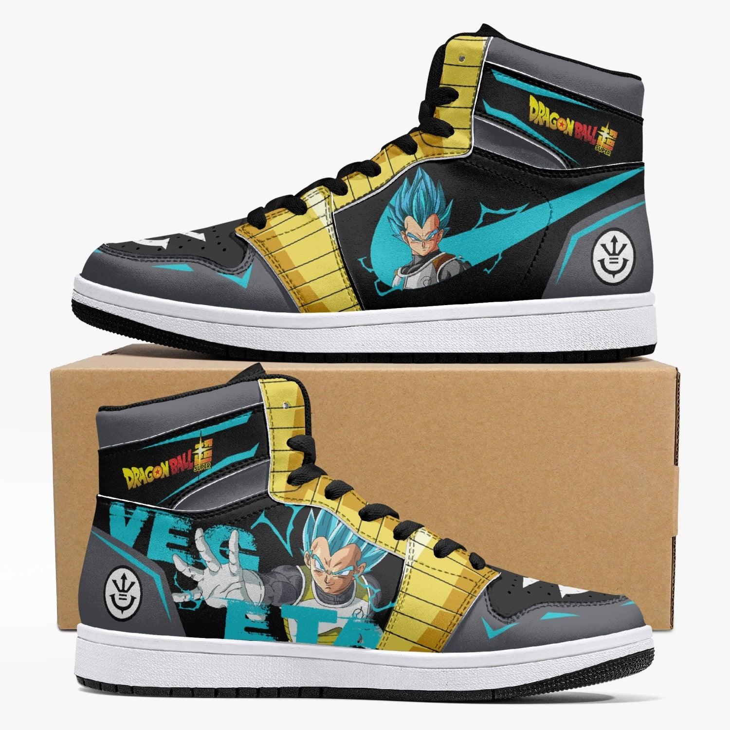 vegeta super saiyan blue dragon ball z j force shoes gnst7 - Dragon Ball Shoes